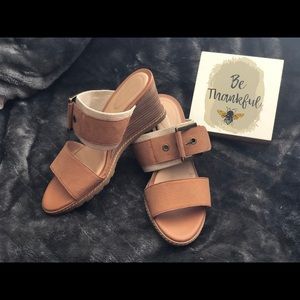 Rockport wedge sandals.